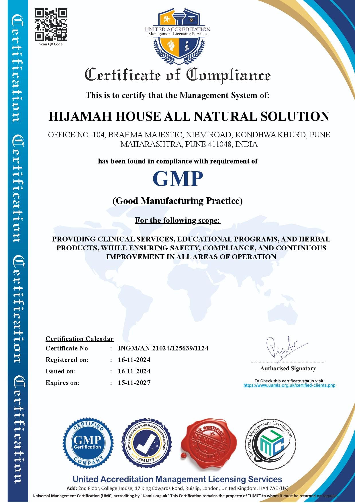 SOFT HIJAMAH HOUSE ALL NATURAL SOLUTION GMP